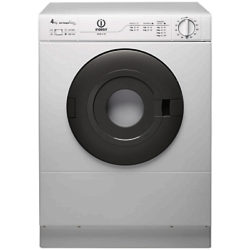 Indesit IS41V Vented Compact Tumble Dryer, 4kg Load, White